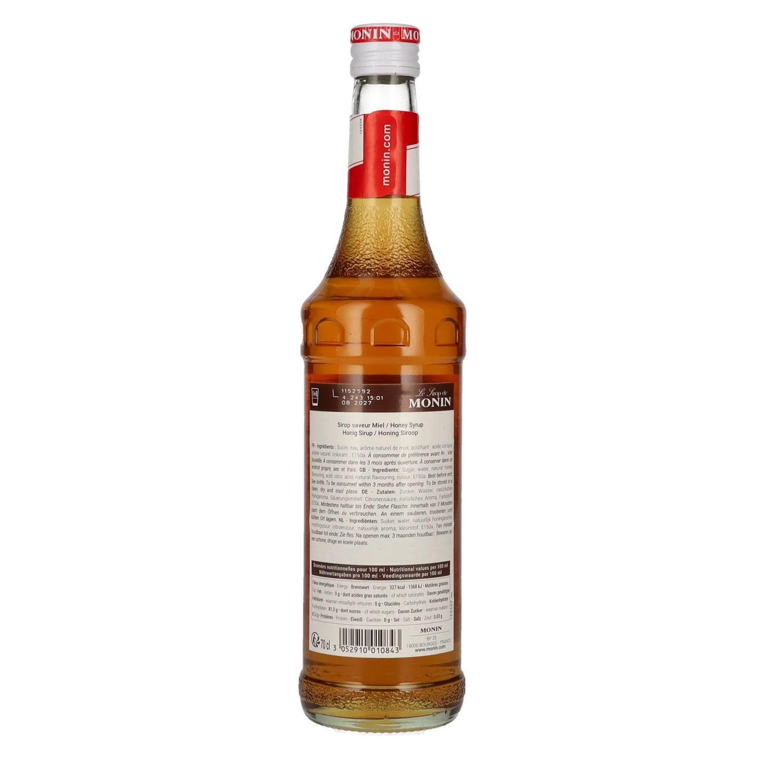Le Sirop de Monin HONIG 0,7l