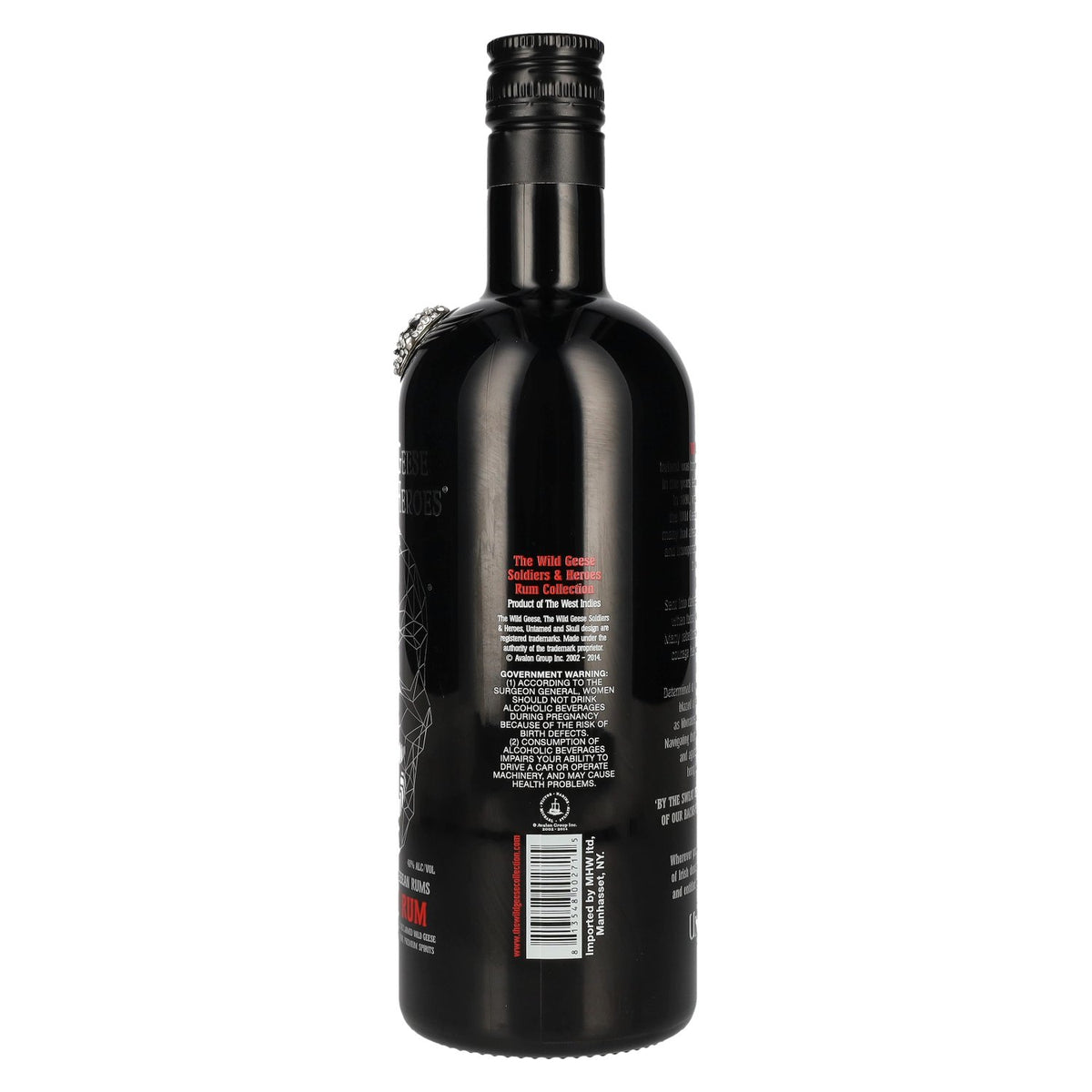 The Wild Geese Soldiers &amp; Heroes Premium Rum 40% ABV 0.7l