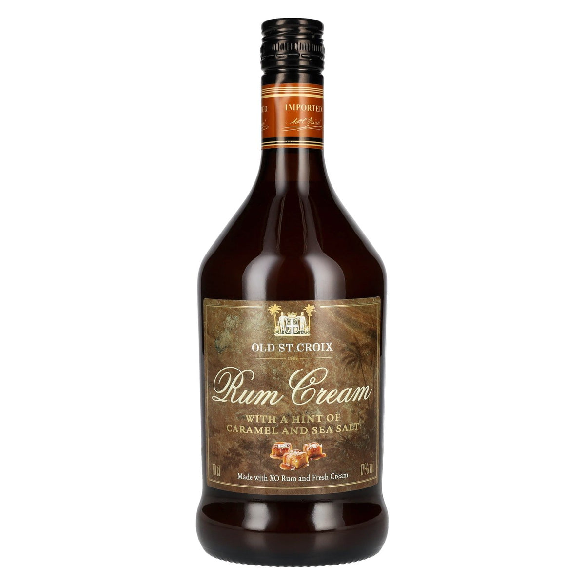 Old St. Croix A.H. Riise Caramel-Cream-Liqueur 17% Vol. 0,7l MHD 10/2026
