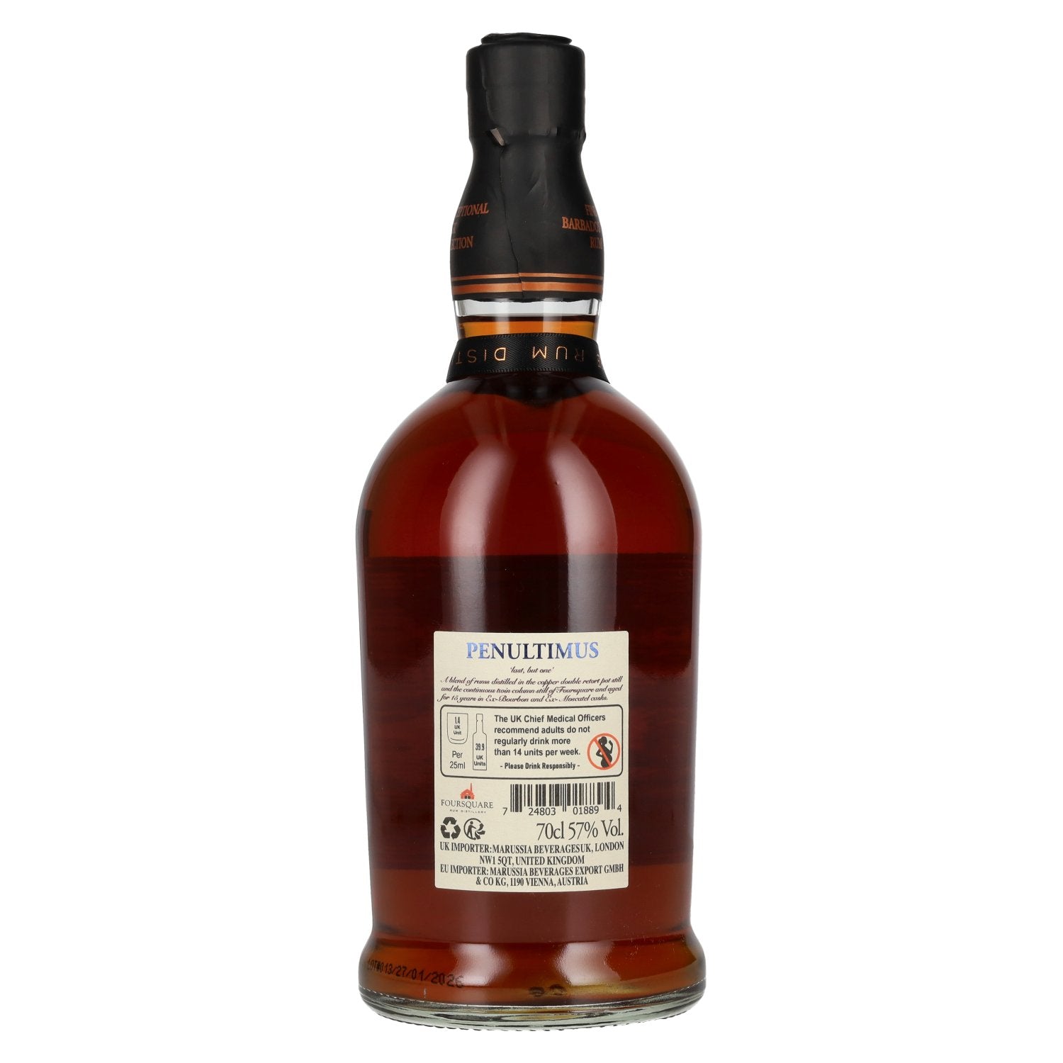 Foursquare 15 Years Old Exceptional Cask SELECTION MARK XXX PENULTIMUS 2025 57% ABV 0.7l