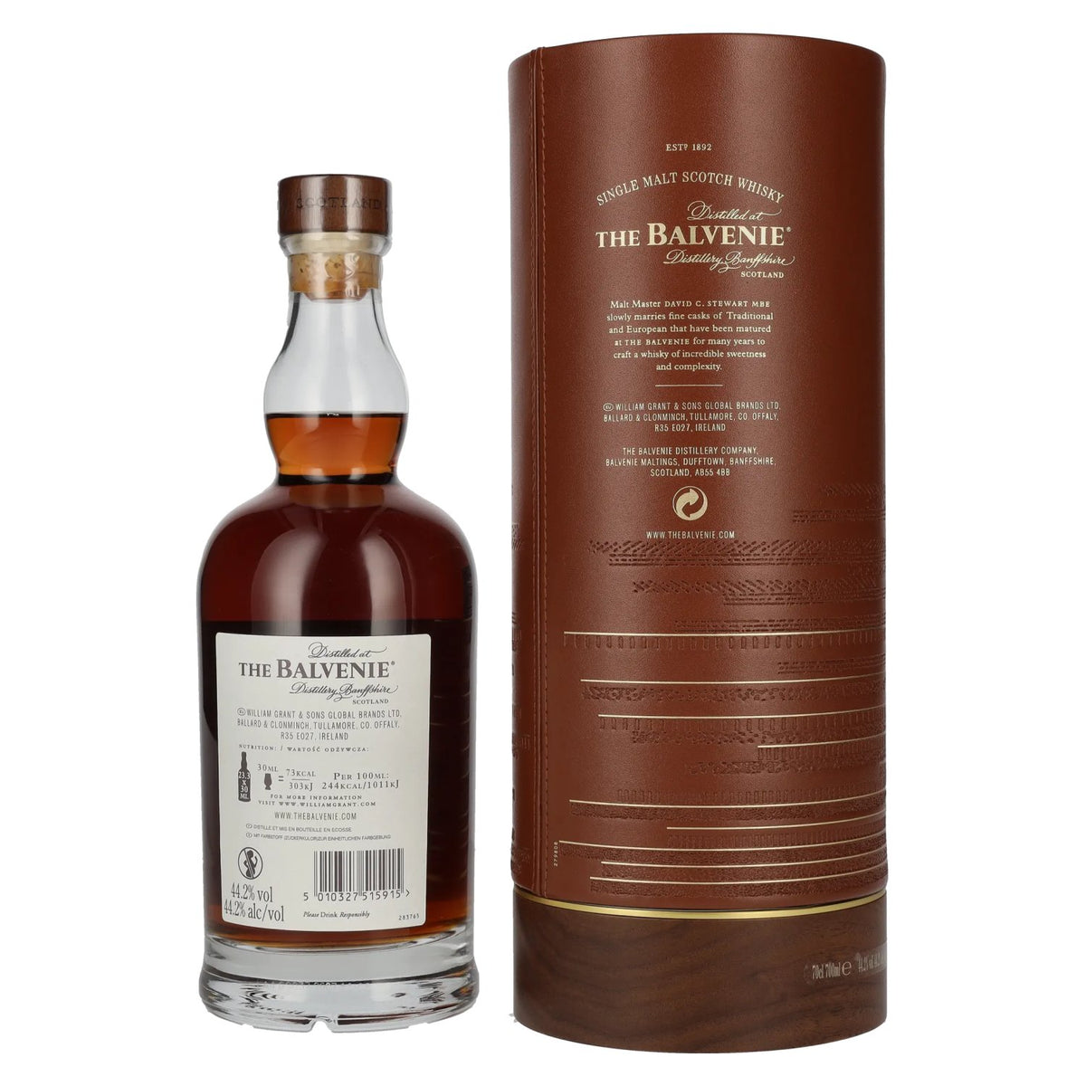 The Balvenie 30 Years Old The Rare Marriages Collection 44.2% Vol. 0.7l in gift box