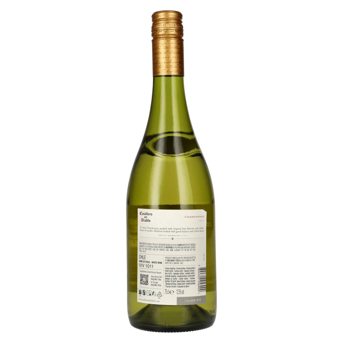 Concha y Toro Casillero del Diablo CHARDONNAY 2025 12,5% Vol. 0,75l