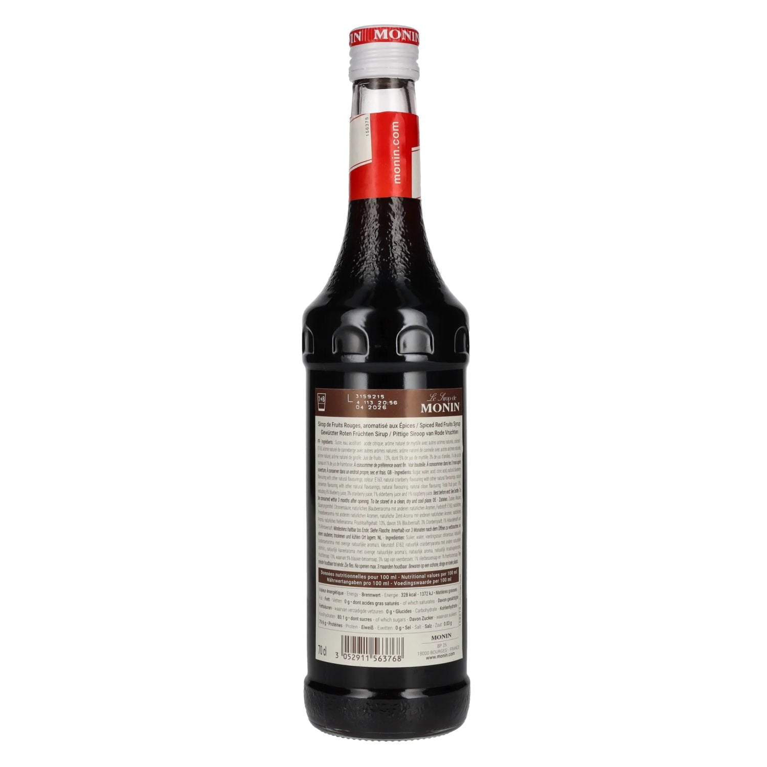 Monin Red Berries Syrup 0.7l