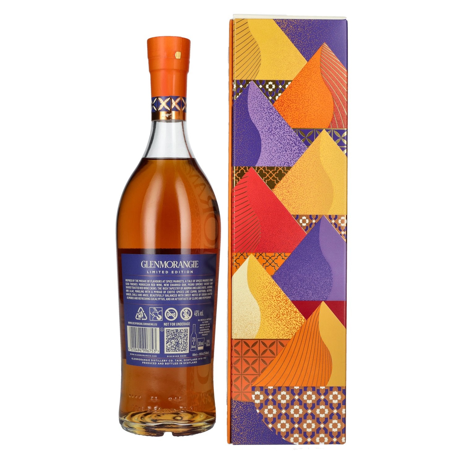 Glenmorangie A TALE OF SPICES Highland Single Malt Limited Edition 46% Vol. 0.7l in Gift Box