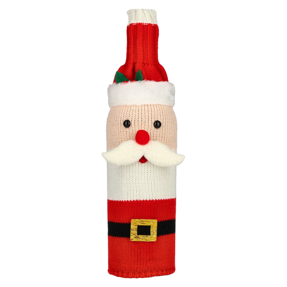 Christmas wine bottle cover, 1 piece