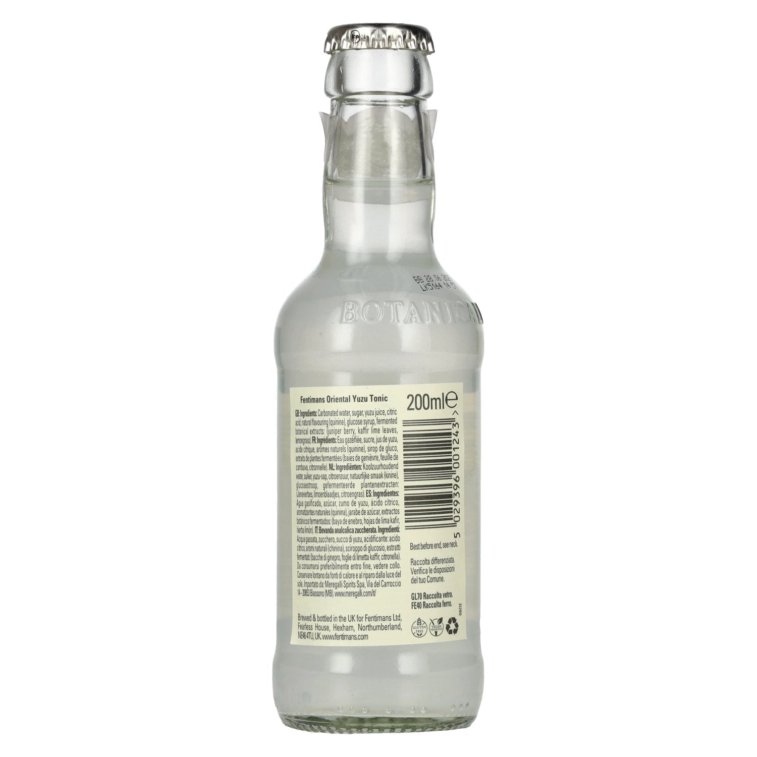 Fentimans ORIENTAL YUZU Tonic 6x4x0.2L
