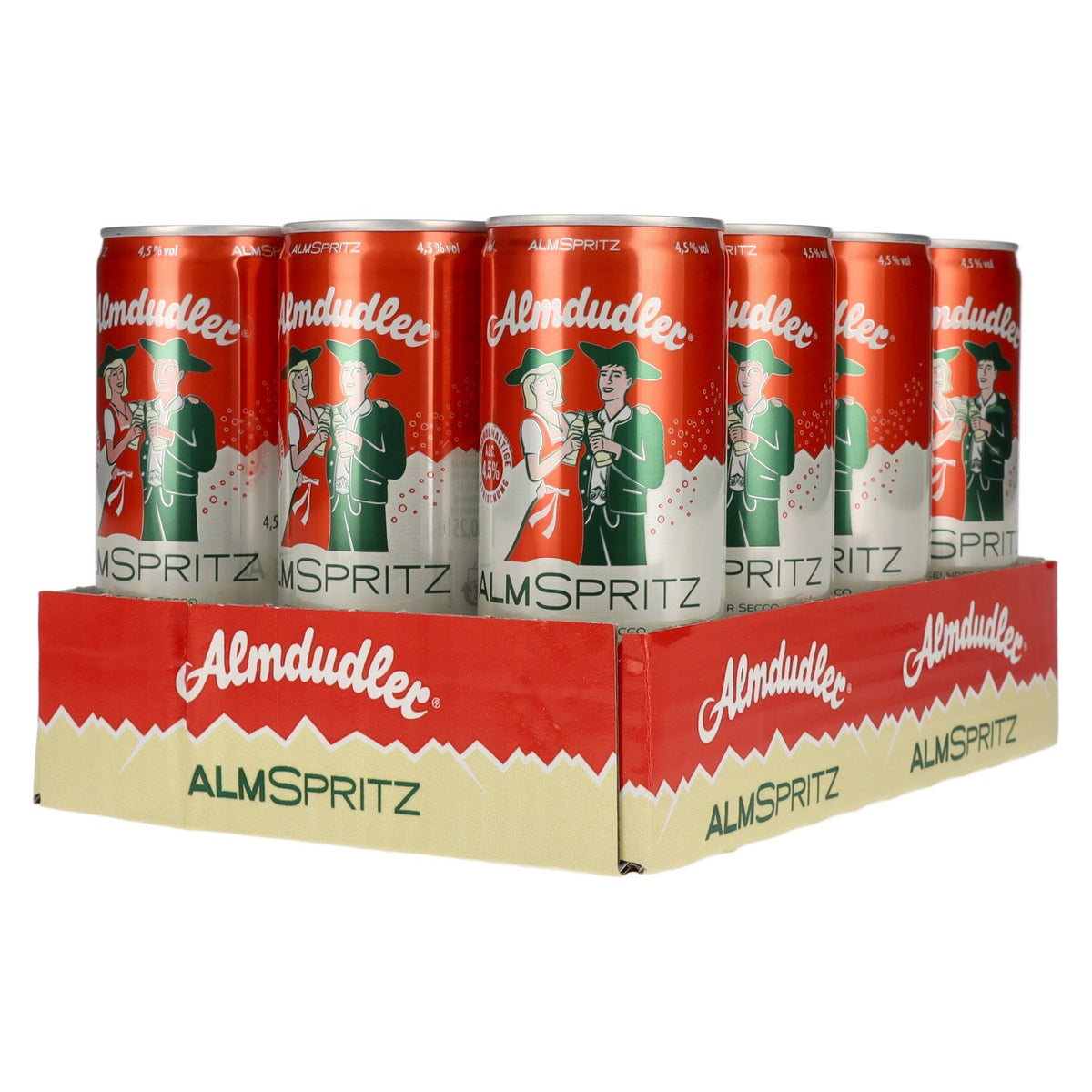 Almdudler Almspritz 4,5% Vol. 12x0,25l Dosen Pfand