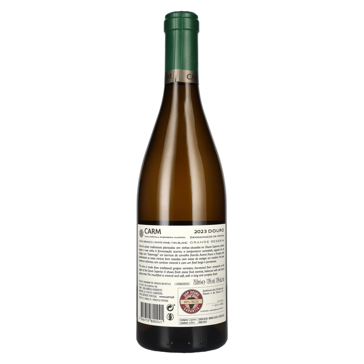 CARM Grande Reserva White DOP Douro 2023 13% ABV 0.75 l