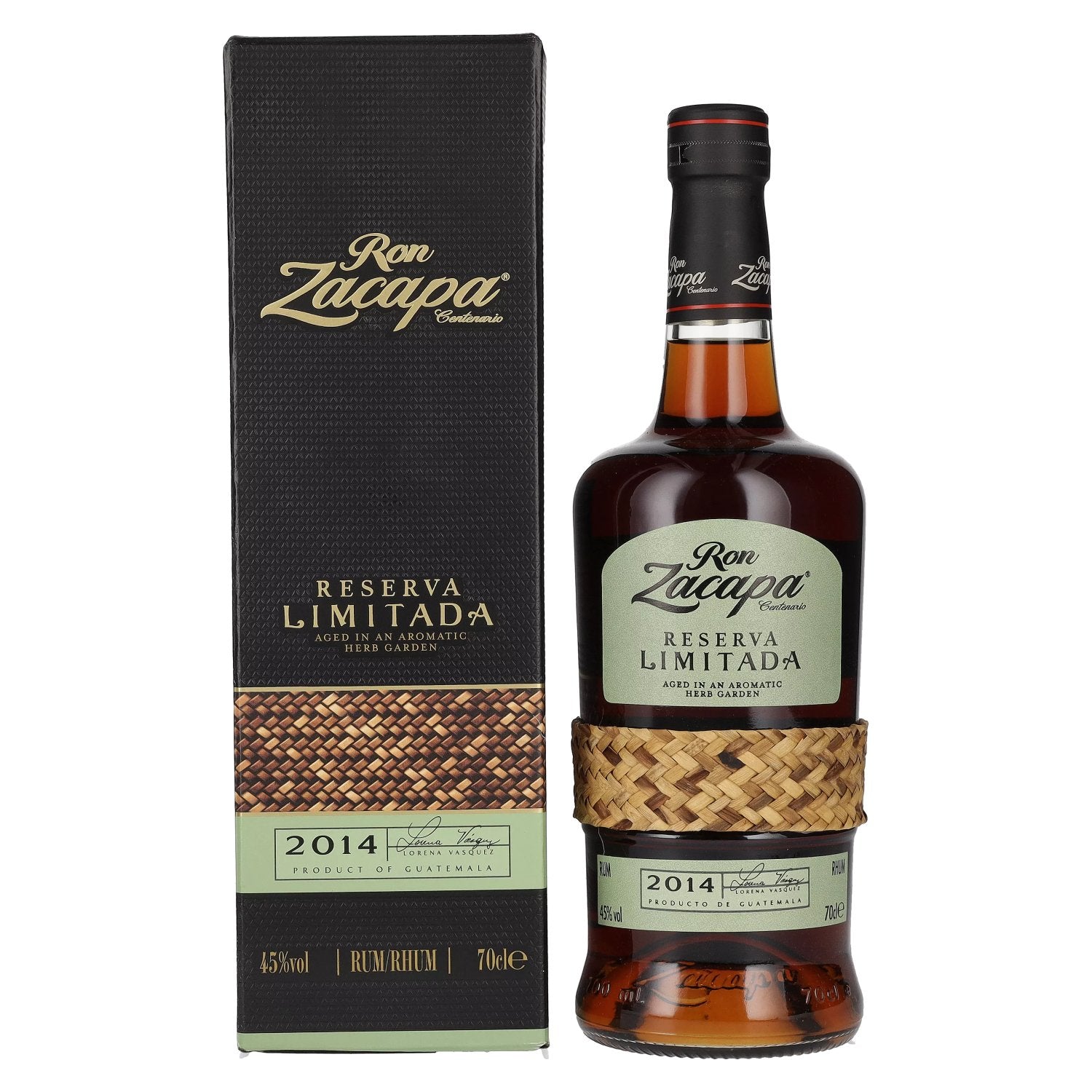 Ron Zacapa Centenario RESERVA LIMITADA 2014 45% Vol. 0.7l in Gift Box