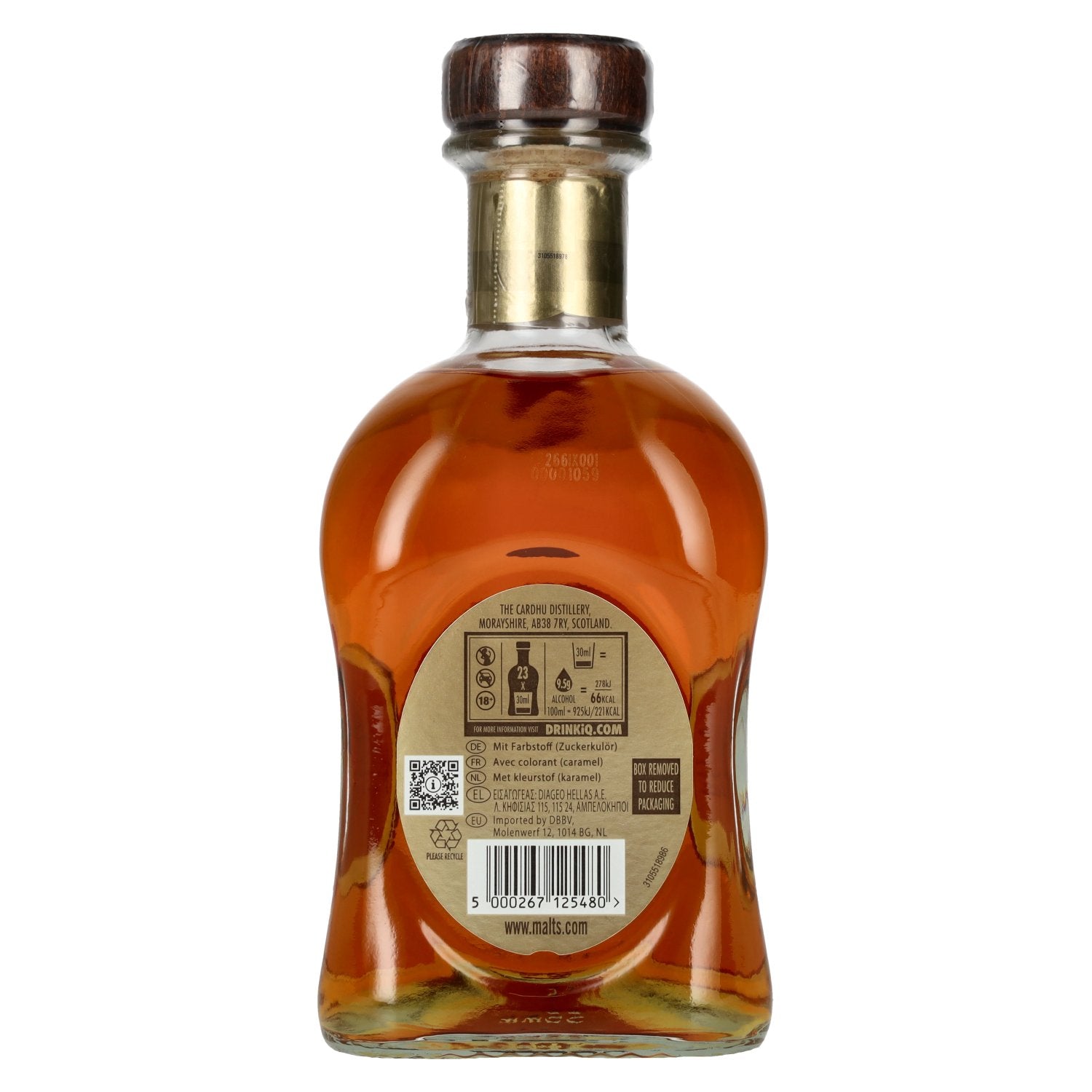 Cardhu Gold Reserve Cask Selection Single Malt Scotch Whisky 40% Vol. 0.7l