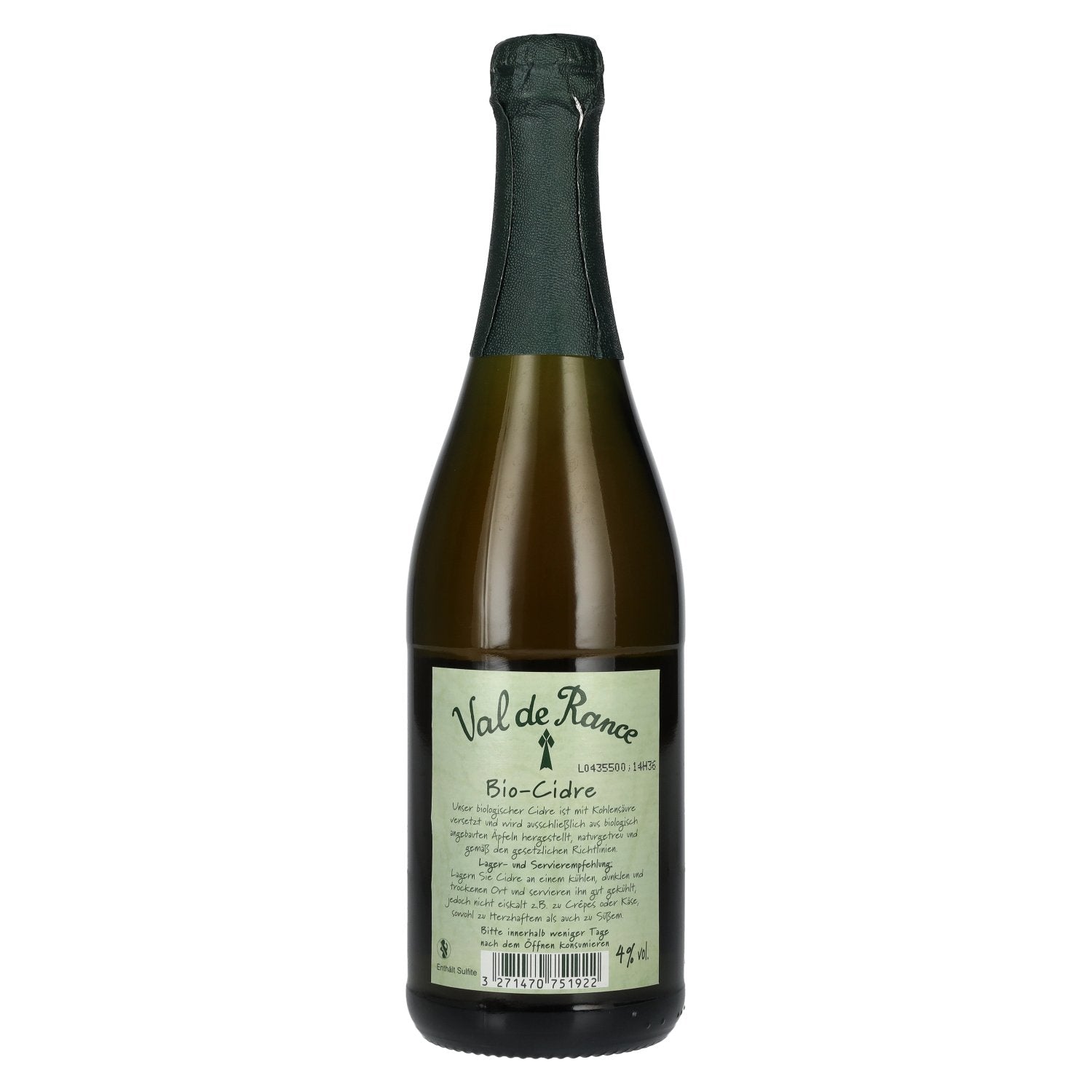 Val de Rance Bio-Cidre 4% Vol. 0,75l