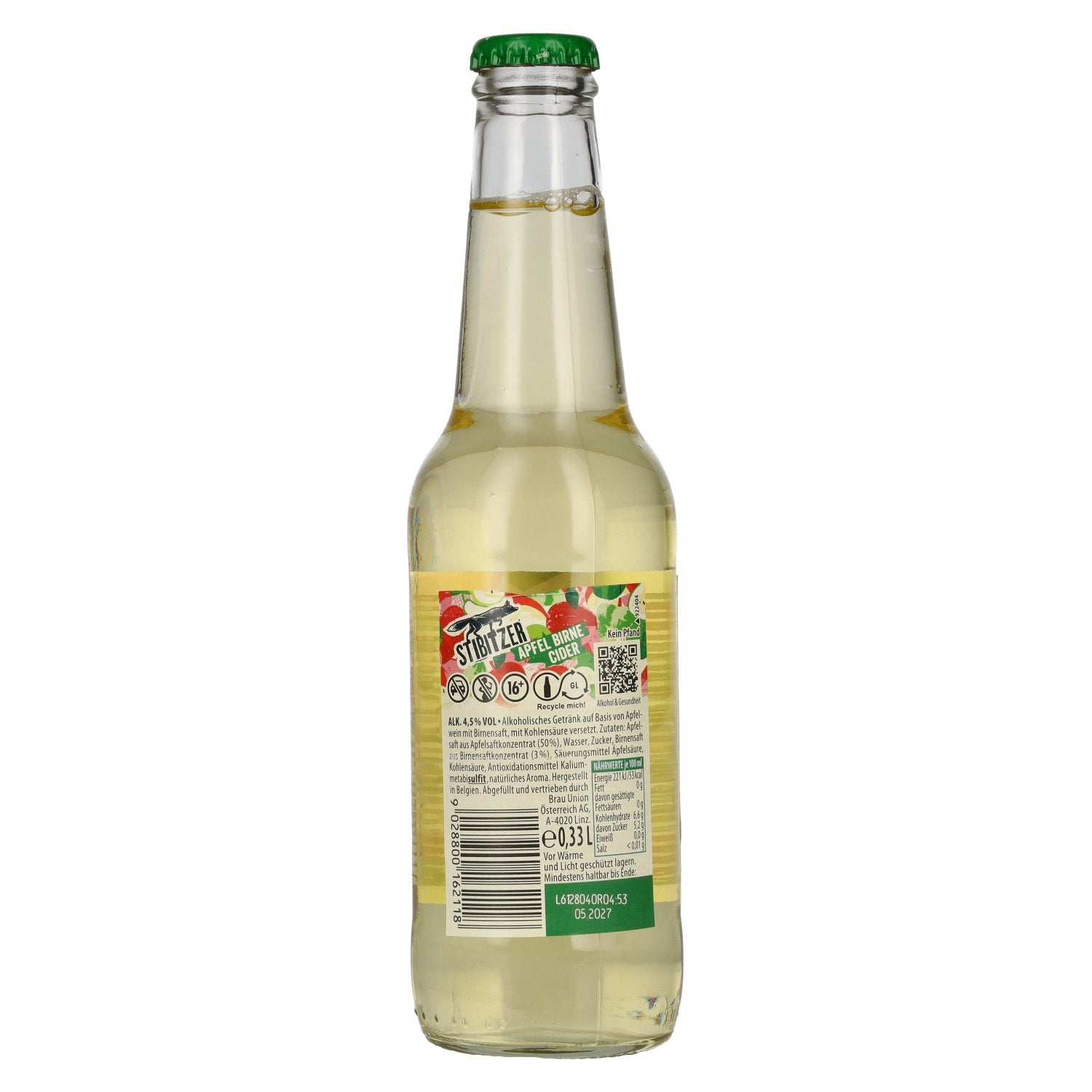 Stibitzer Apfel Birne Cider 4,5% Vol. 0,33l
