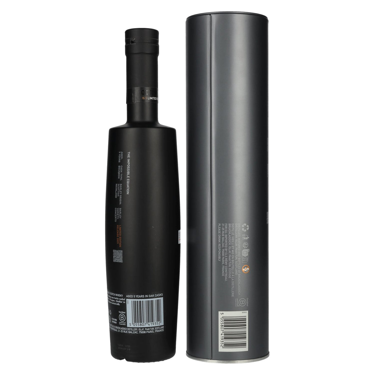 Octomore EDITION: 16.1 Super Heavily Peated Islay Single Malt, Release 2025, 59.3% ABV, 0.7l in a tin box