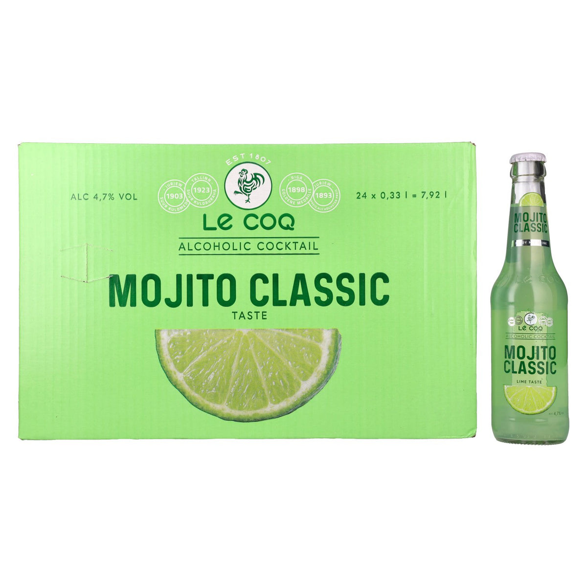 Le Coq MOJITO CLASSIC 4.7% ABV 24 x 0.33 l