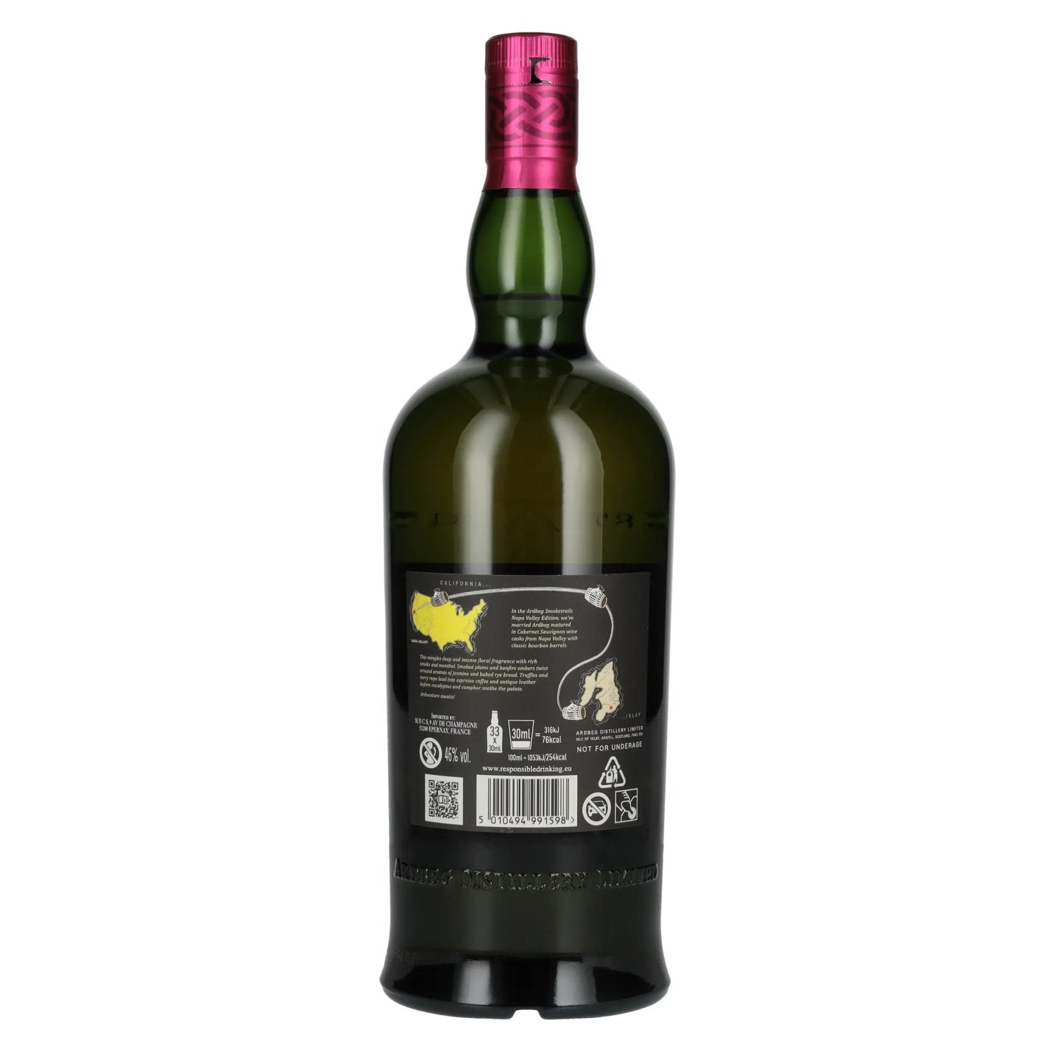 Ardbeg SMOKETRAILS NAPA VALLEY Edition Islay Single Malt 46% Vol. 1L