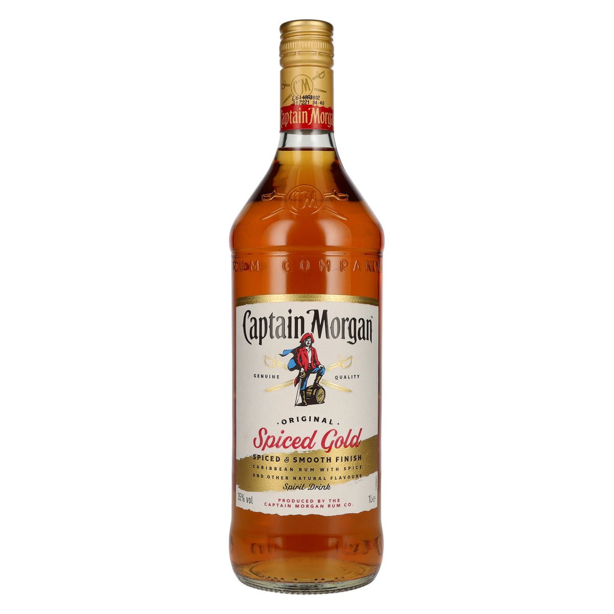 Captain Morgan Original Spiced Gold 35% Vol. 1l