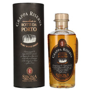 Sibona GRAPPA RISERVA PORTO Casks 40% Vol. 0.5l in gift box