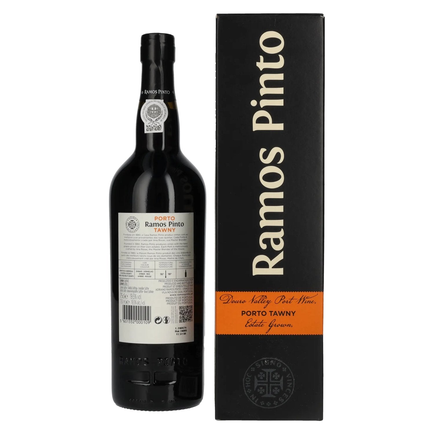 Ramos Pinto Porto Tawny 19,5% Vol. 0,75l in Geschenkbox