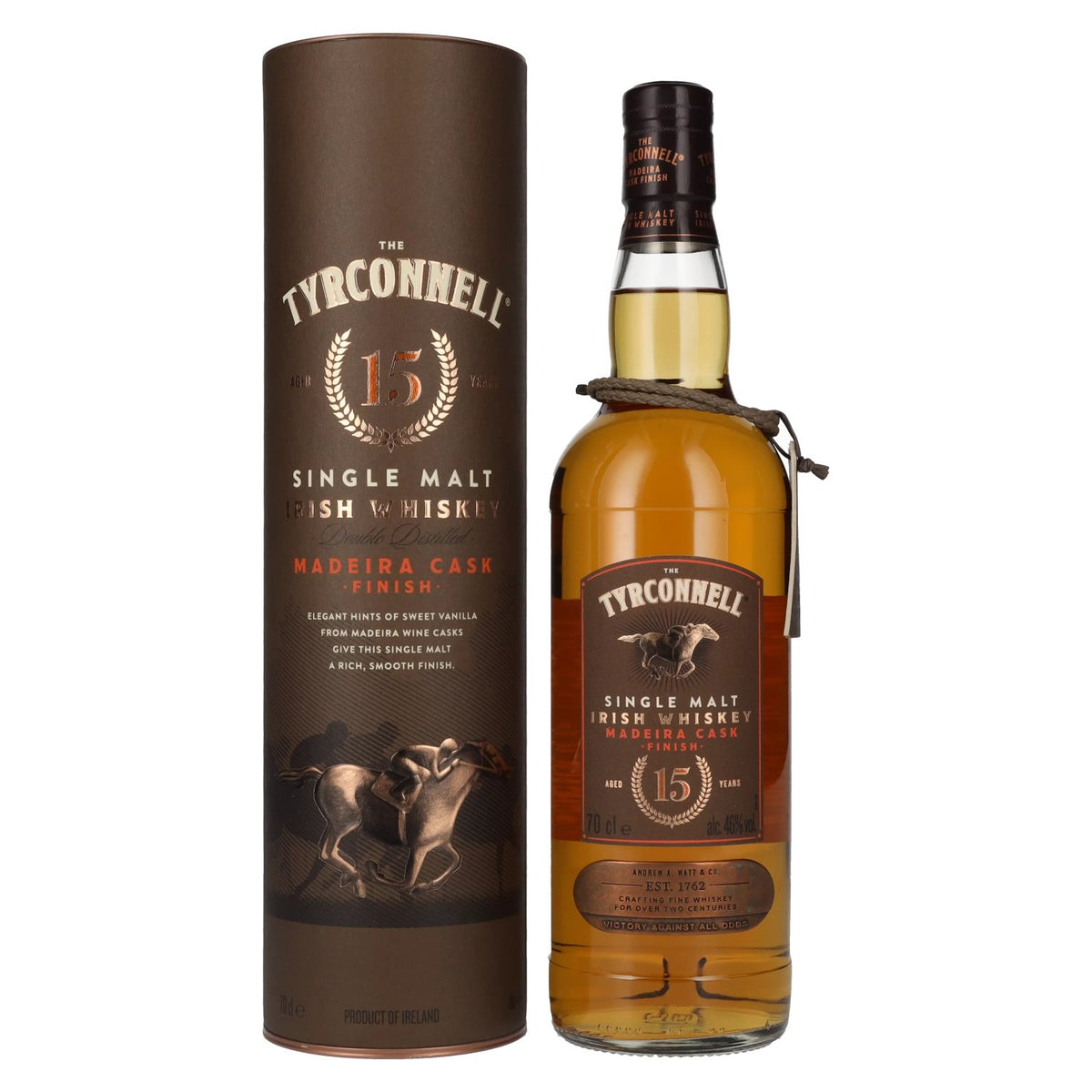 The Tyrconnell 15 Years Old Madeira Cask 46% Vol. 0.7l in gift box