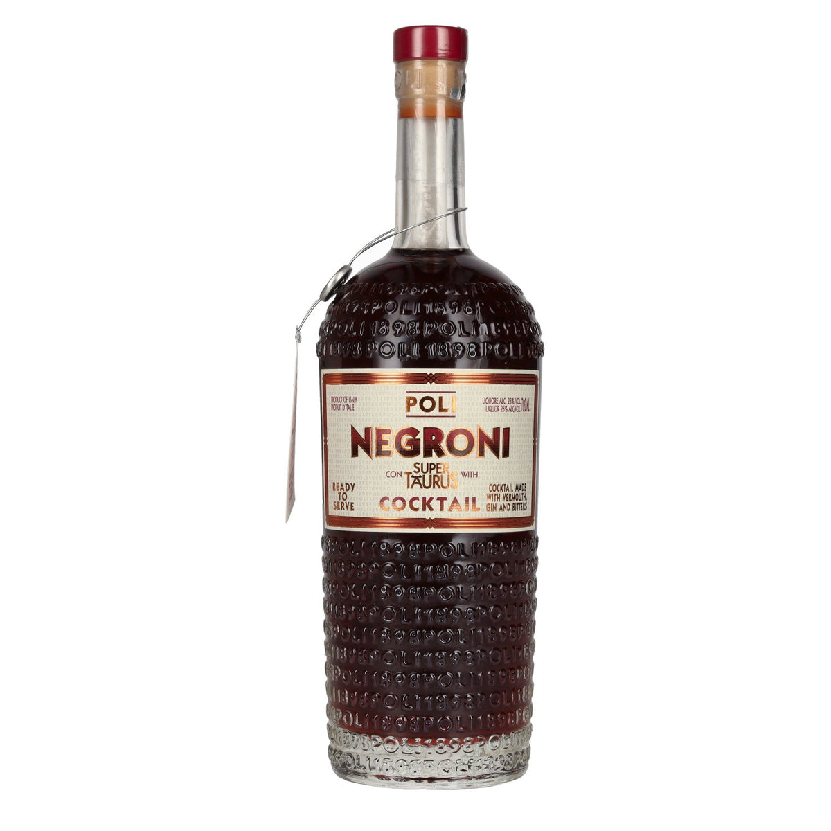 Poli Negroni Cocktail Liqueur 25% Vol. 0.7l