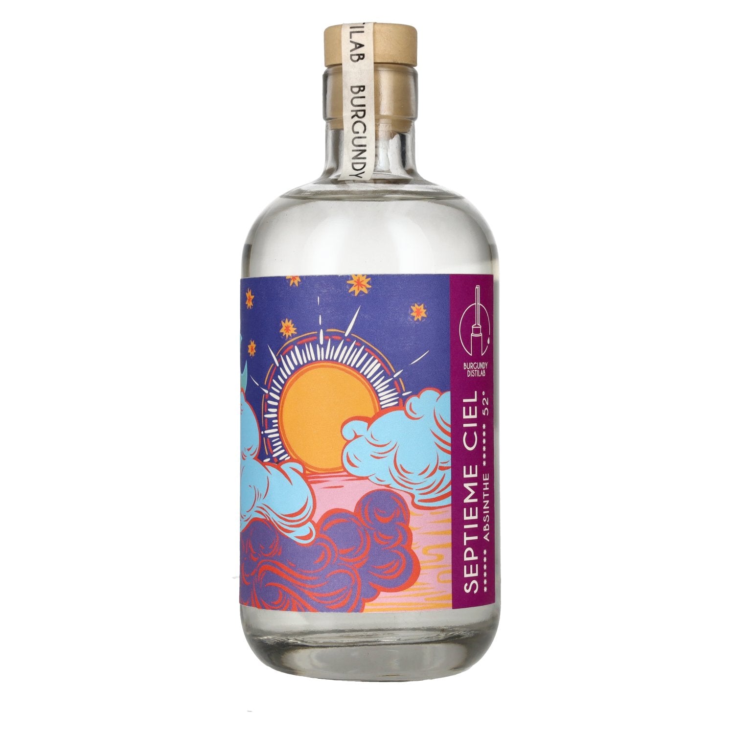 Burgundy Distilab Absinth Septième Ciel 52% Vol. 0.5l