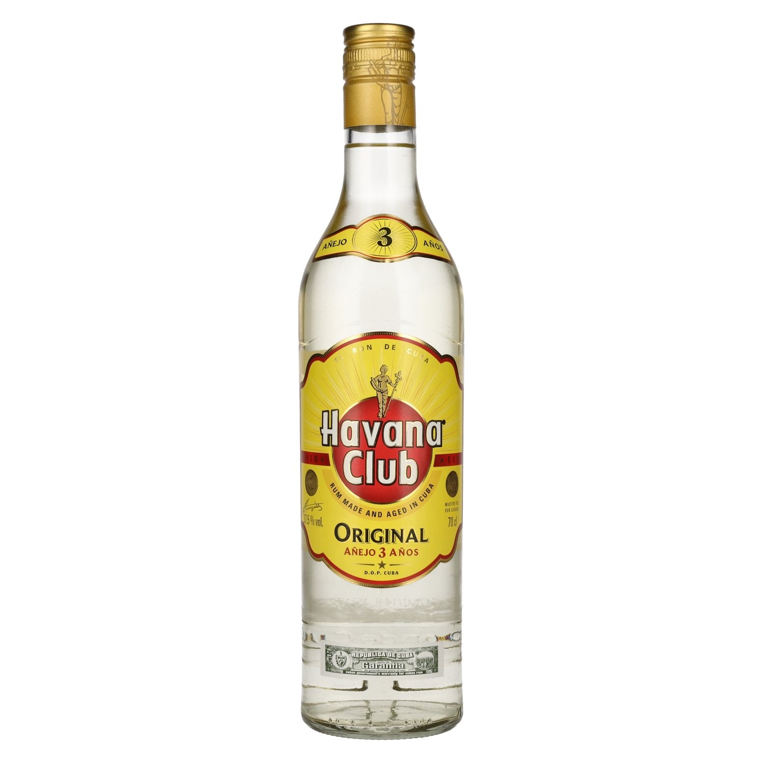 Havana Club Añejo 3 Años Rum 37,5% Vol. 0,7l
