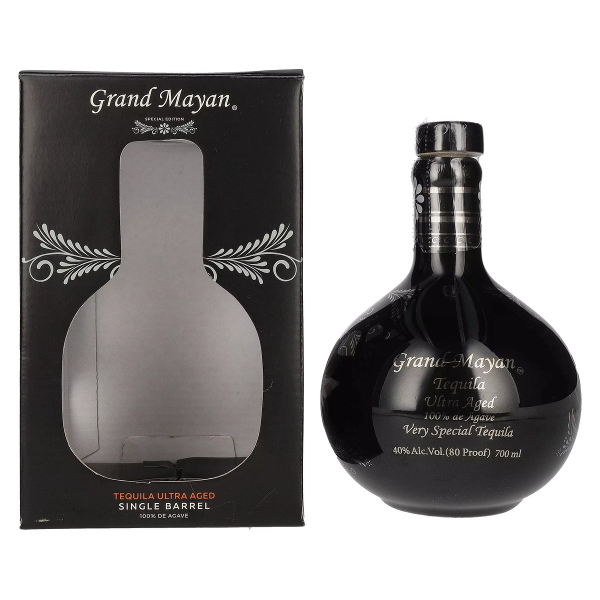 Grand Mayan ULTRA AGED Single Barrel Tequila 100% Agave 40% Vol. 0.7l in gift box