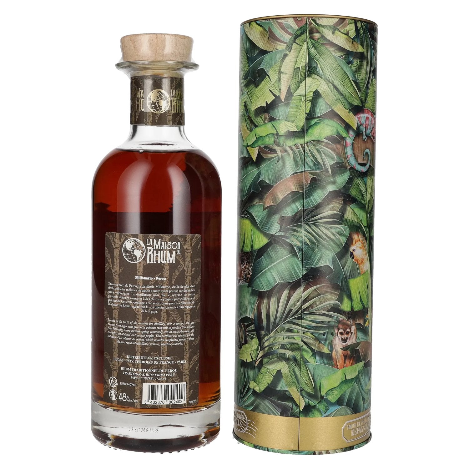 La Maison du Rhum PERU 2012/2022 Batch No. 5 48% Vol. 0.7l in Tinbox