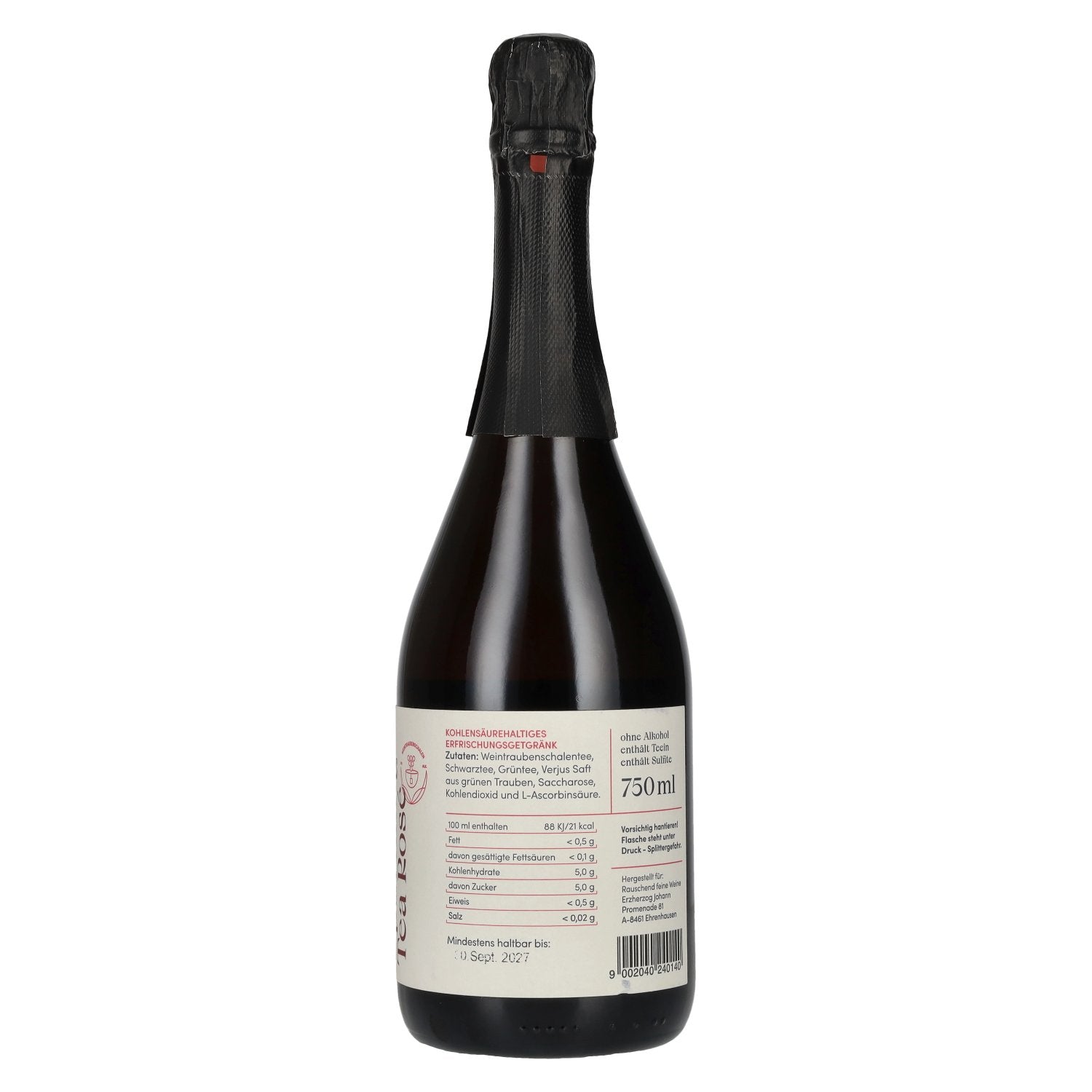 Sparkling Tea Rosé alcohol-free 0.75l
