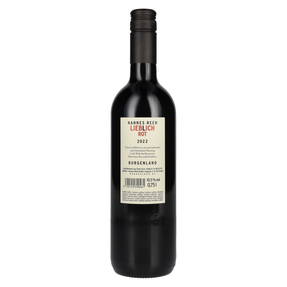 Hannes Reeh Lieblich Red 2022 10.5% ABV 0.75l