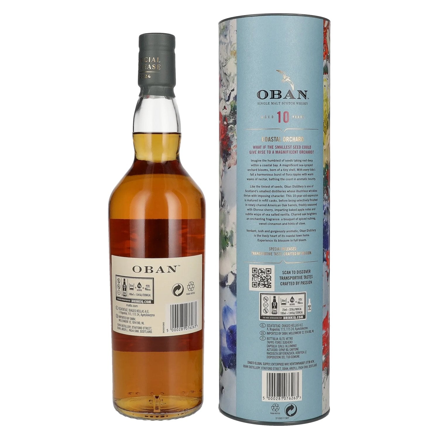 Oban 10 Years Old Coastal Orchard Single Malt Special Release 2024 58% Vol. 0,7l in Geschenkbox