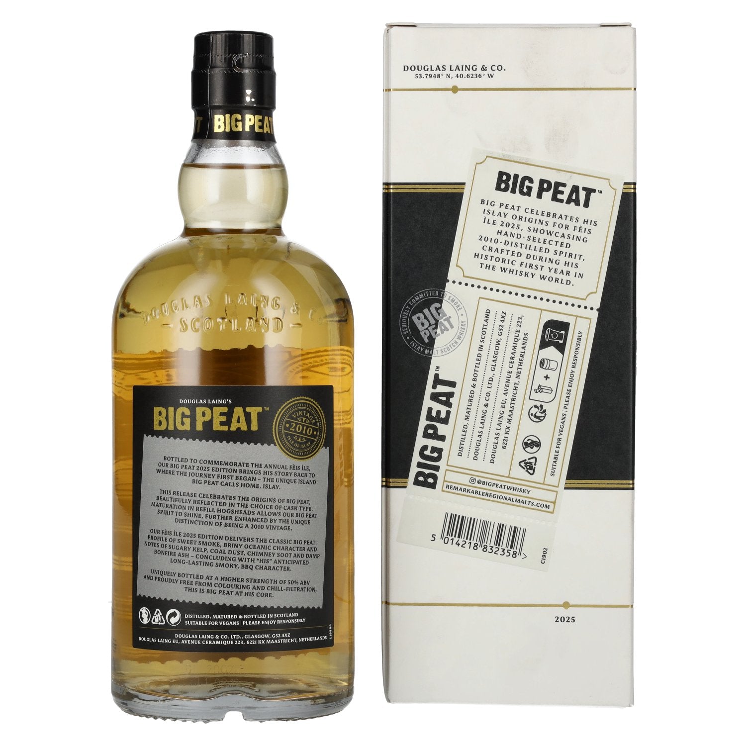 Douglas Laing BIG PEAT Féis Ìle Vintage 2010/2025 50% Vol. 0,7l in Geschenkbox