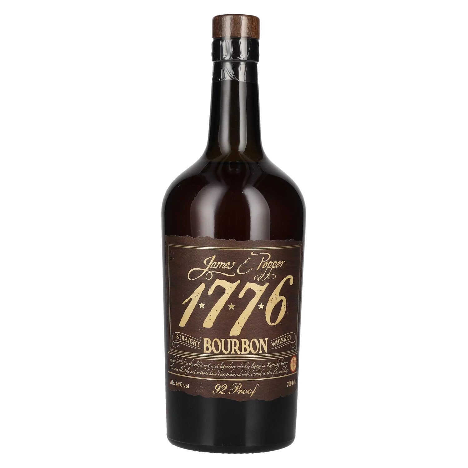 1776 James E. Pepper Straight BOURBON Whiskey 46% Vol. 0.7l