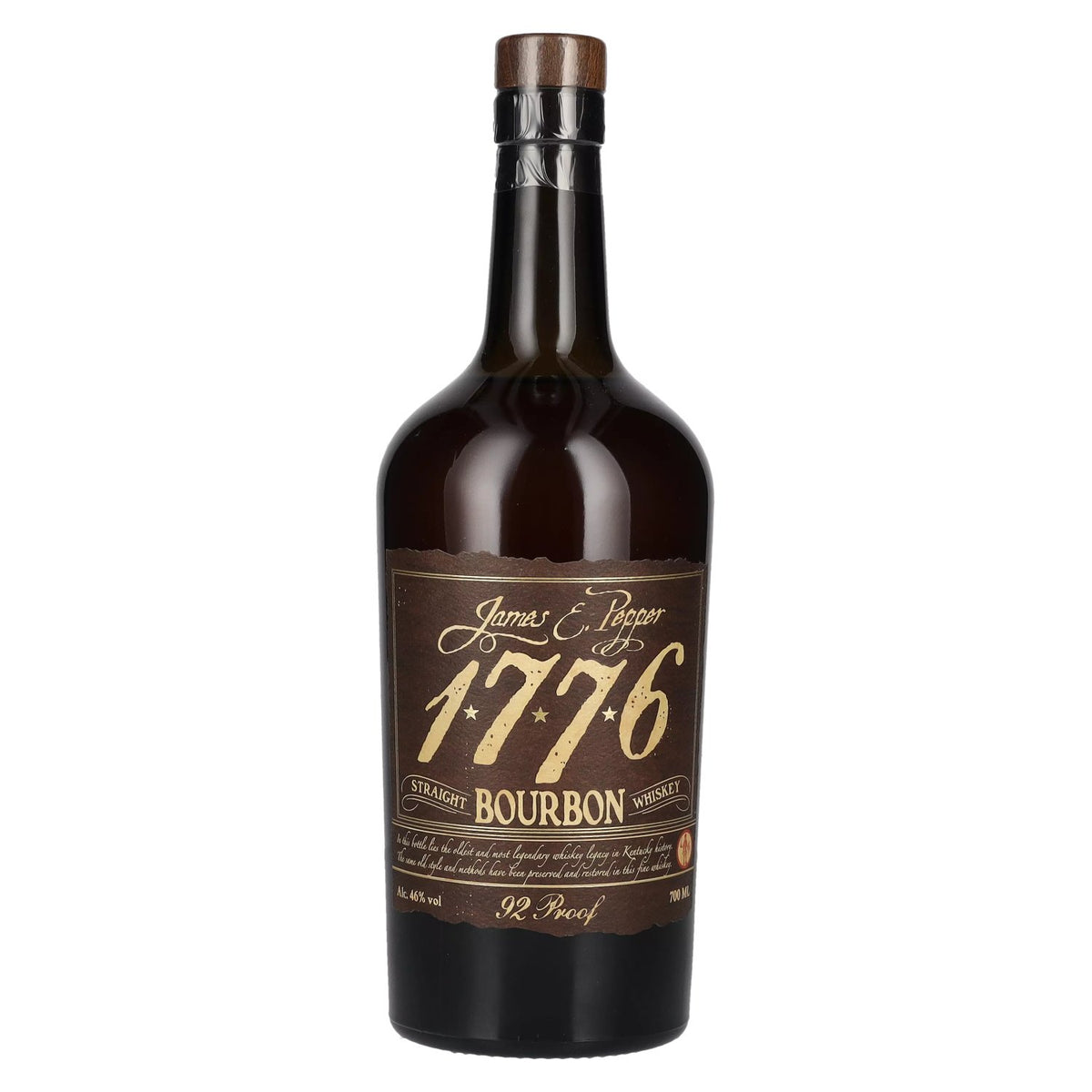 1776 James E. Pepper Straight BOURBON Whisky 46% ABV 0.7l