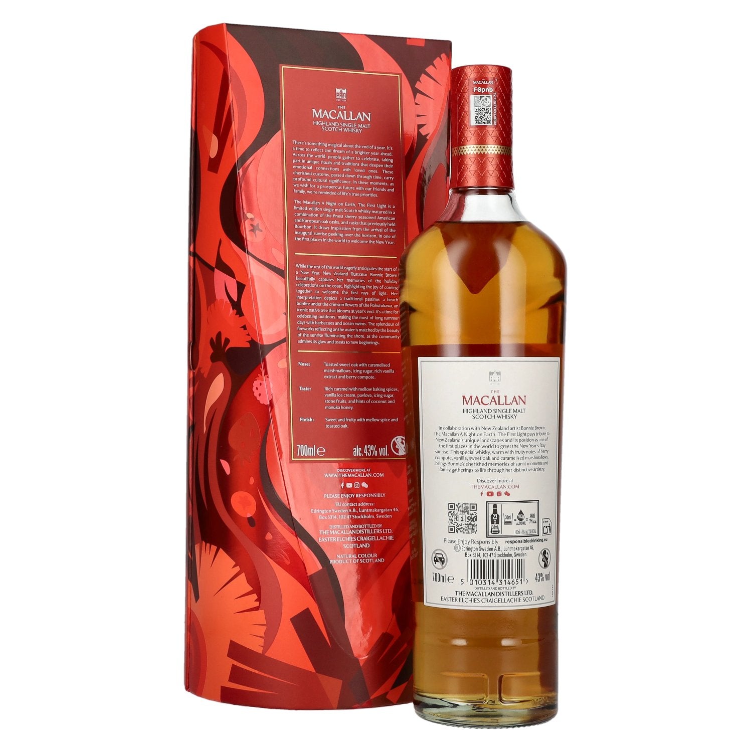 The Macallan A NIGHT ON EARTH THE FIRST LIGHT 43% Vol. 0.7L in Gift Box