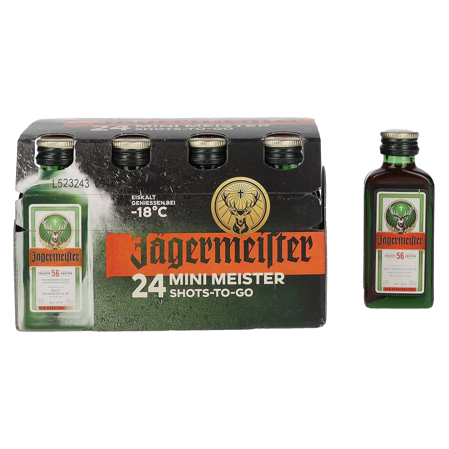 Jägermeister 35% Vol. 24x0.02l