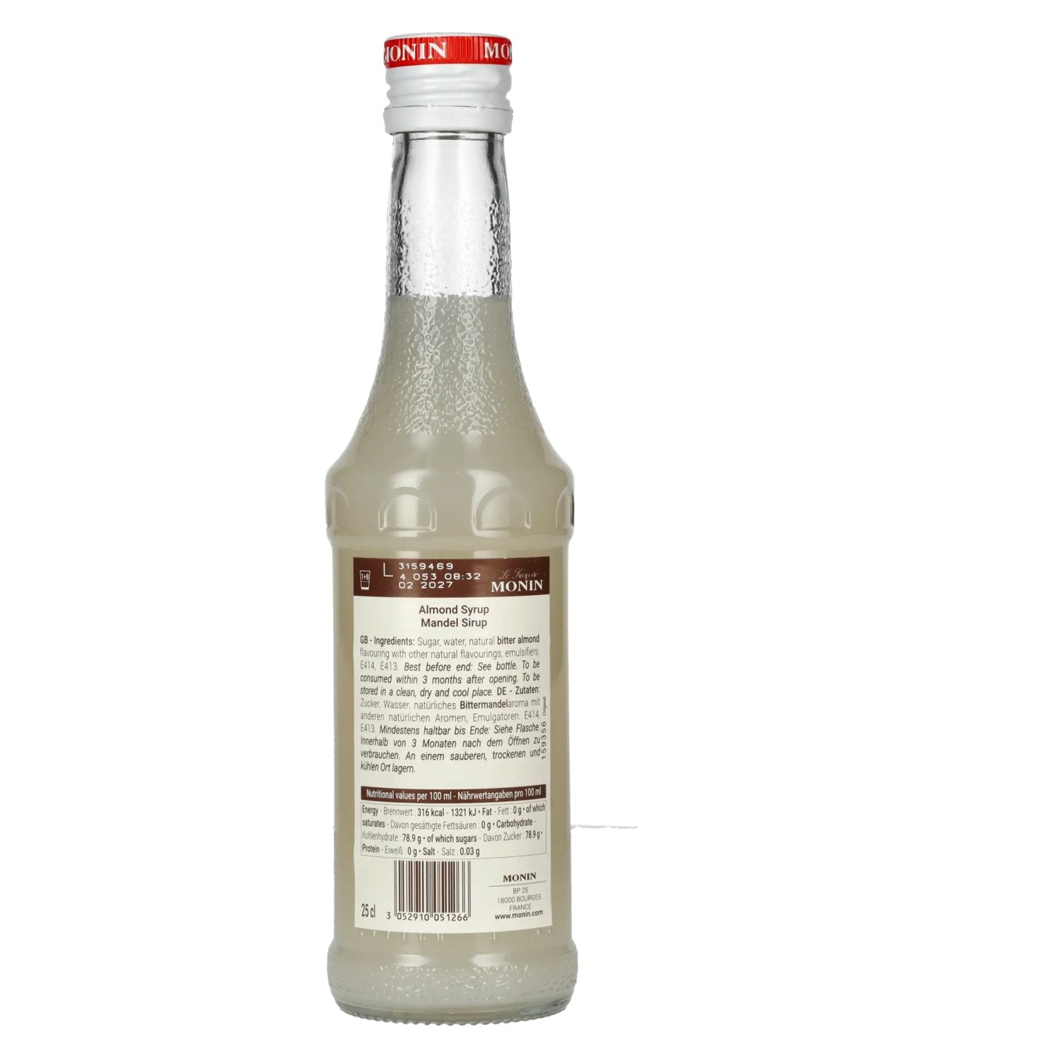 Monin ALMOND Syrup 0.25l