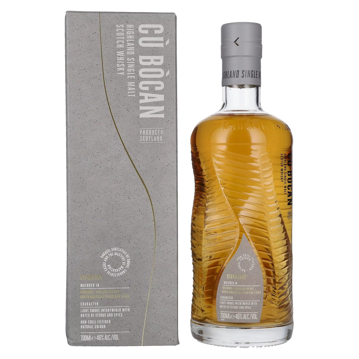 Tomatin CÙ BÒCAN SIGNATURE Highland Single Malt 46% Vol. 0.7l in Gift Box
