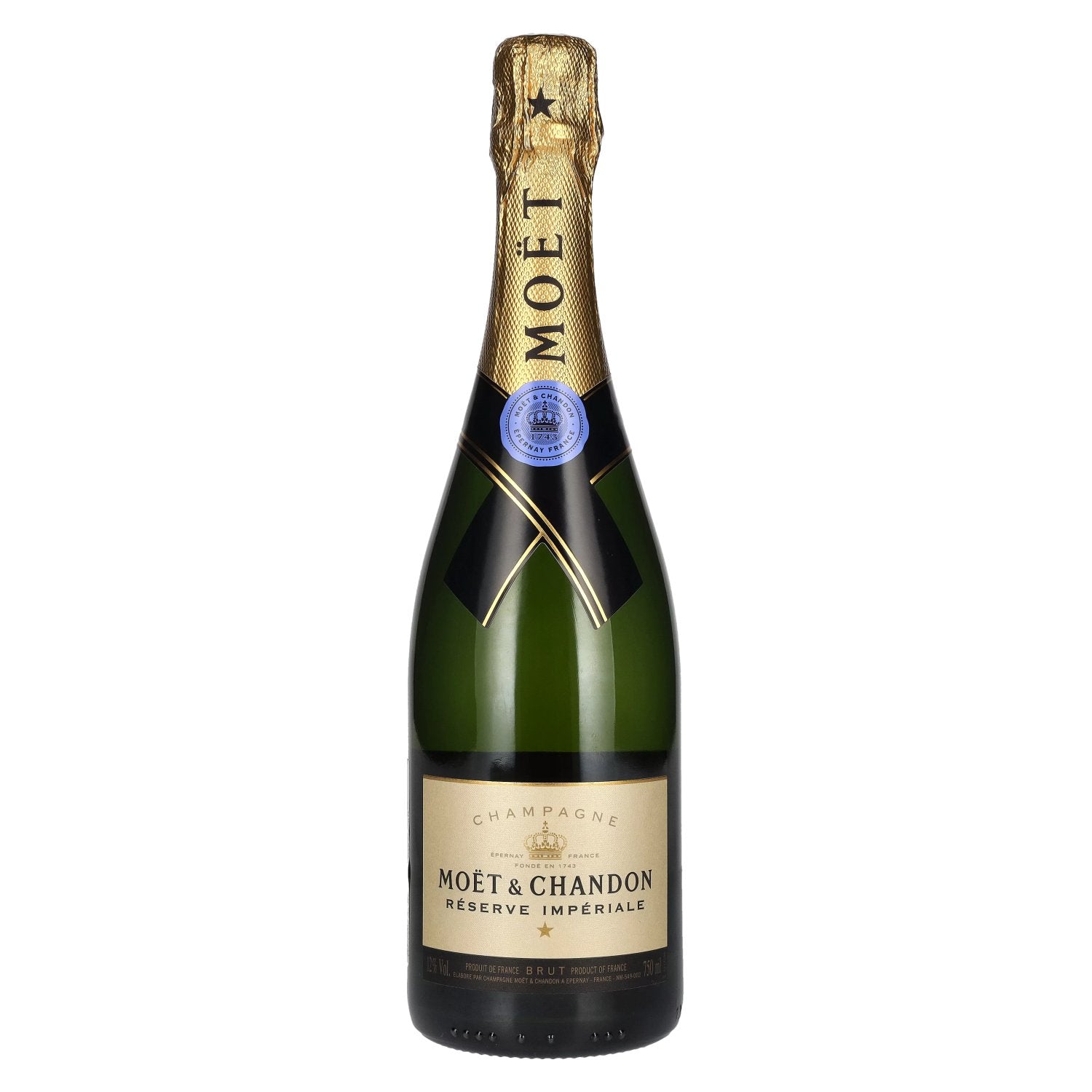Moët & Chandon Champagne RÉSERVE IMPÉRIALE Brut 12% Vol. 0,75l