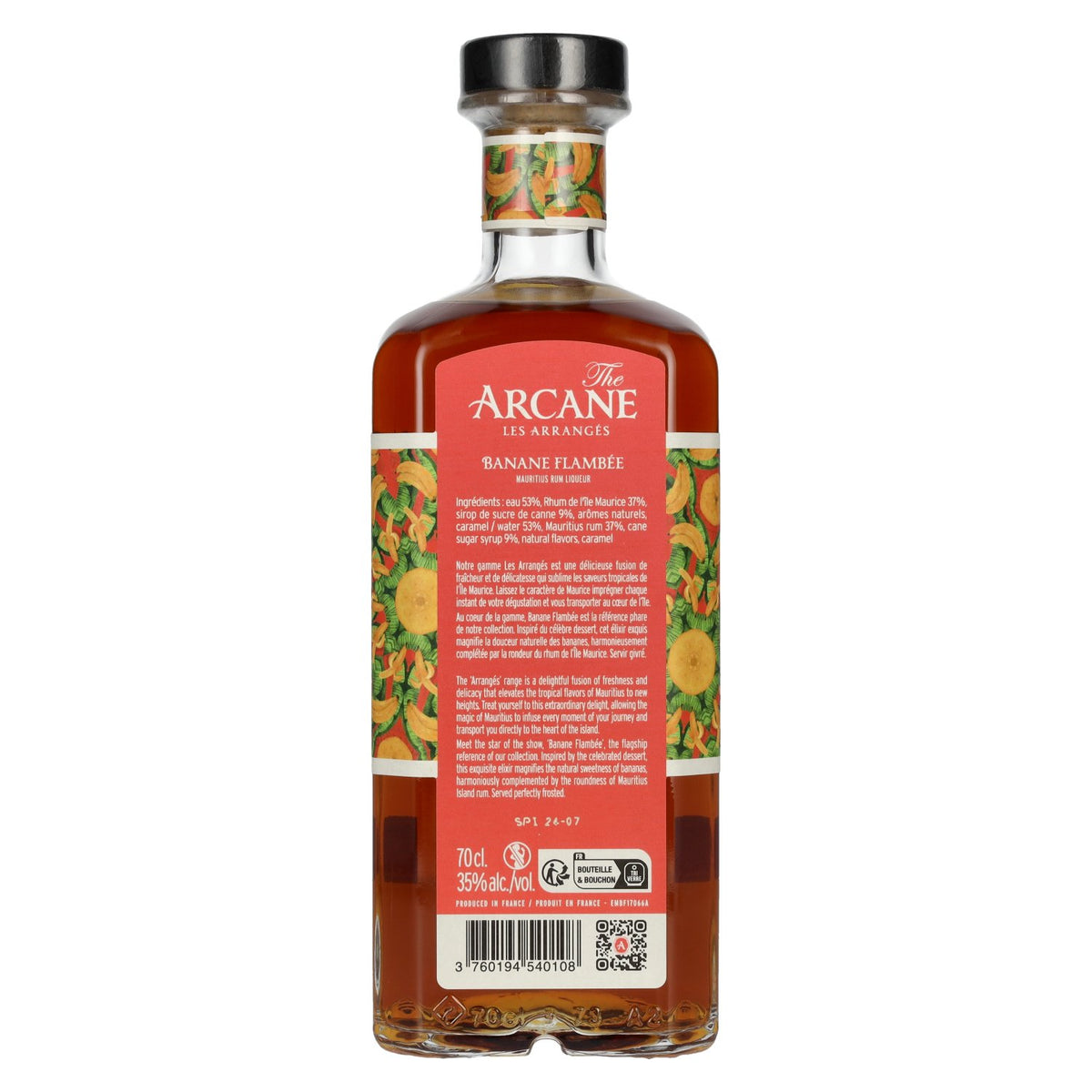 The Arcane Arrangé BANANE FLAMBÉE 35% vol. 0.7 l