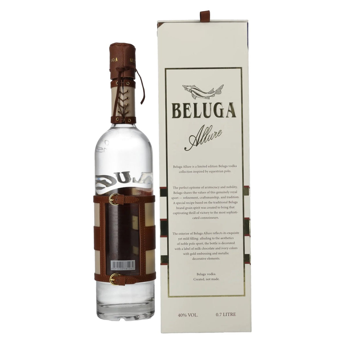 Beluga Allure Montenegro Special Edition Vodka 40% ABV, 0.7 litres, in a gift box