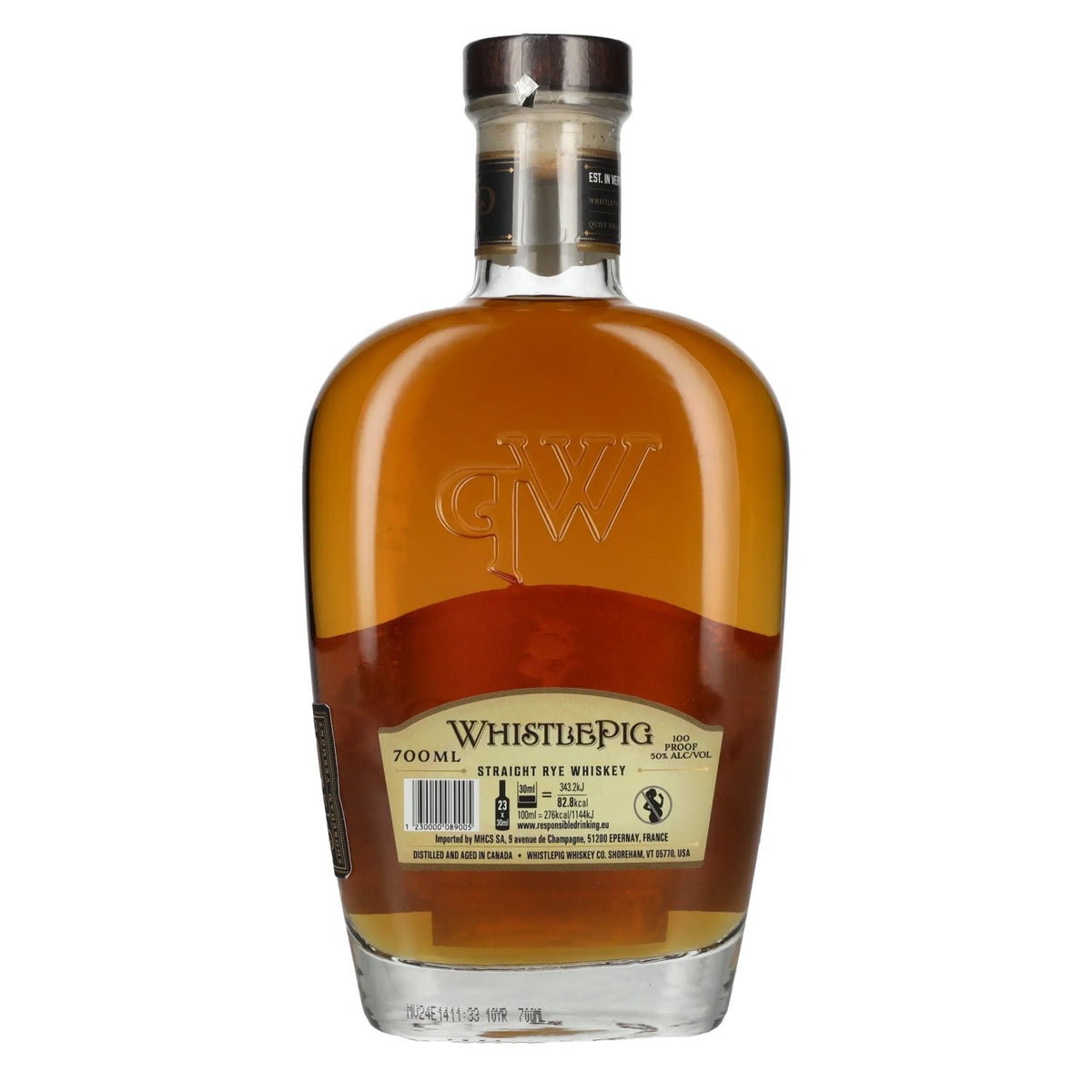 WhistlePig 10 Years Old SMALL BATCH Rye Whiskey 50% vol. 0.7 l