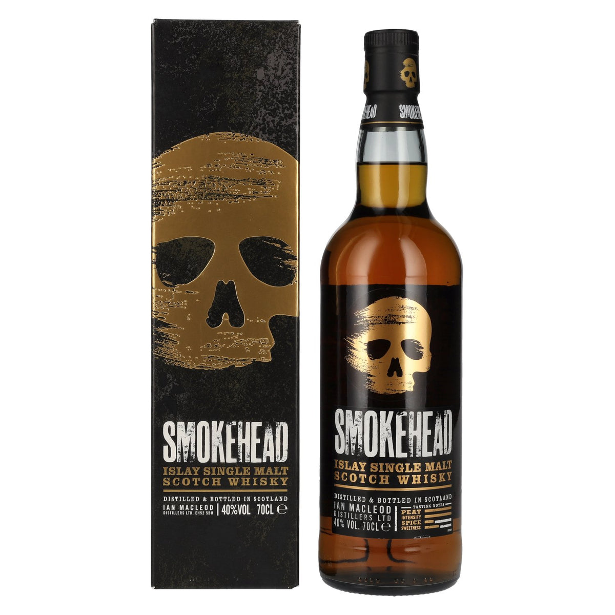 Smokehead Islay Single Malt Scotch Whisky 40% Vol. 0.7l in Gift Box