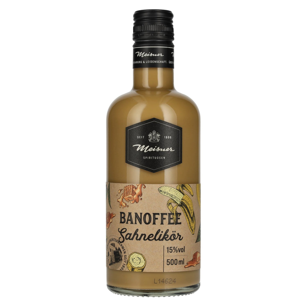 Meisner Banoffee Cream Liqueur 15% vol. 0.5 l