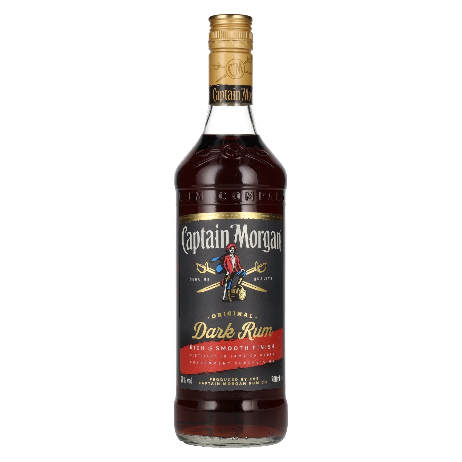 Captain Morgan DARK RUM 40% Vol. 0.7l