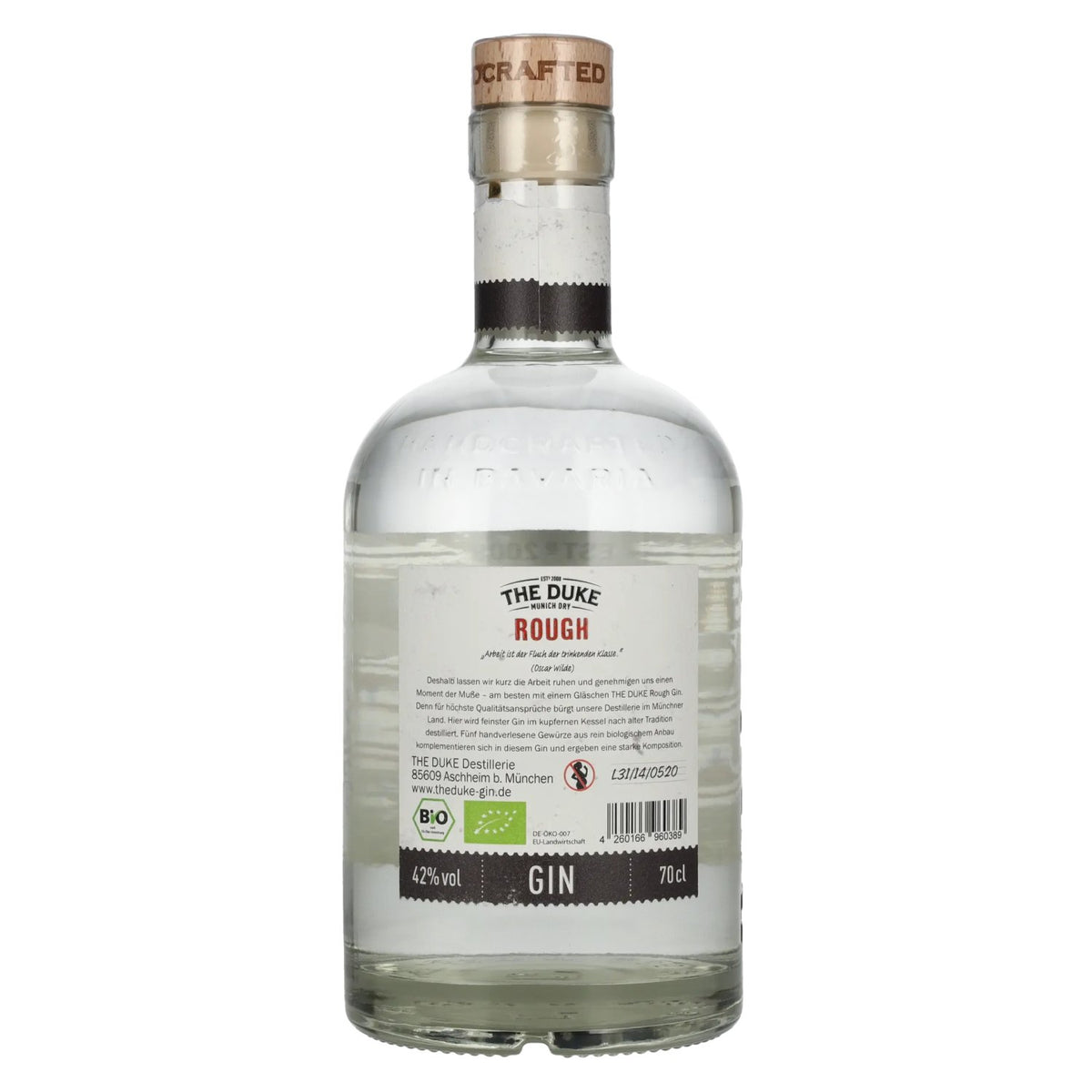 The Duke ROUGH Munich Dry Gin 42% Vol. 0.7l