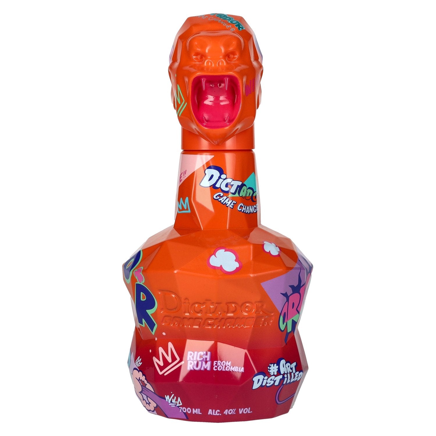 Dictador GAME CHANGER ORANGE & PINK Colombian Rum 40% Vol. 0.7l