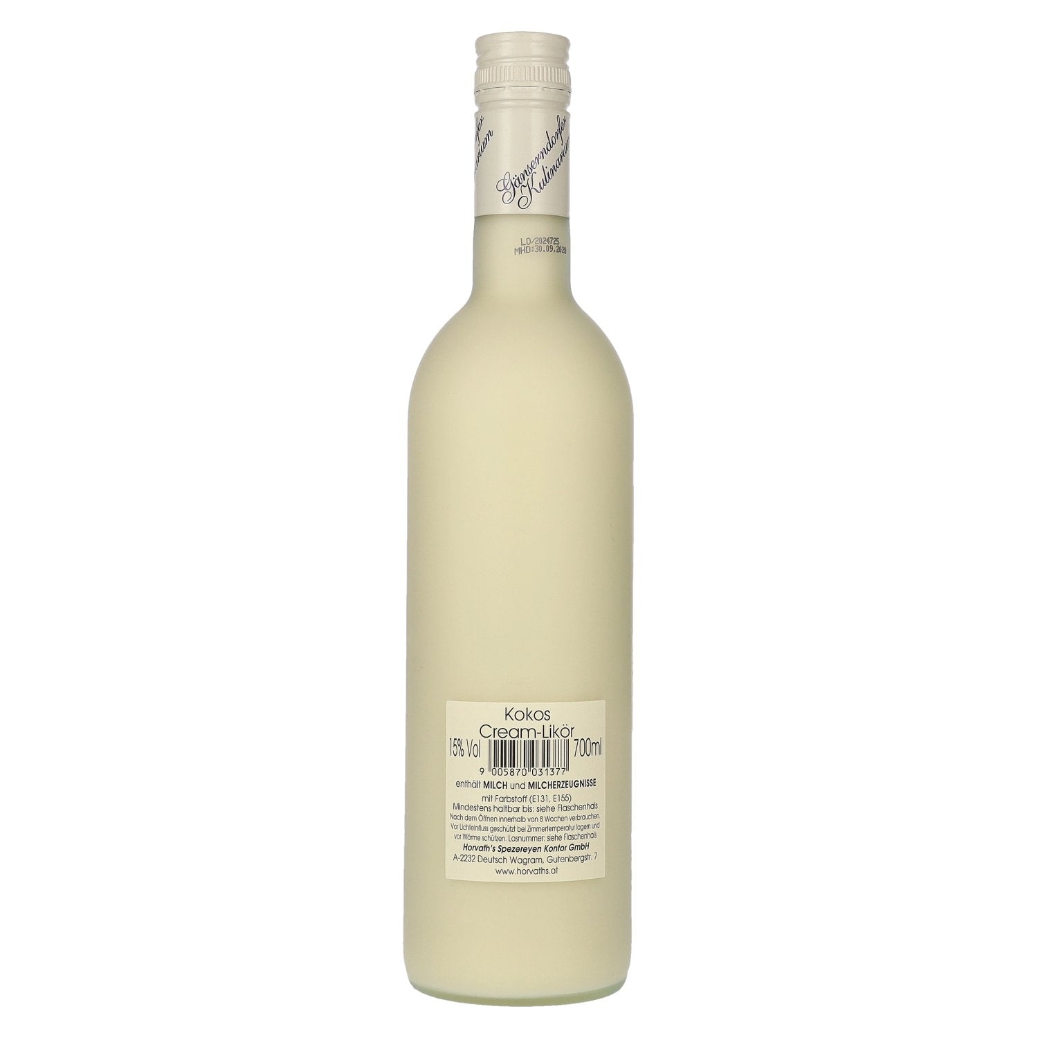 Gänserndorfer Culinary Coconut Cream Liqueur 15% Vol. 0.7l
