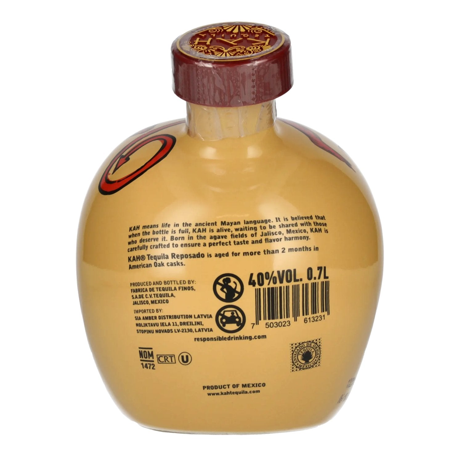 Kah Tequila Reposado 40% Vol. 0.7l
