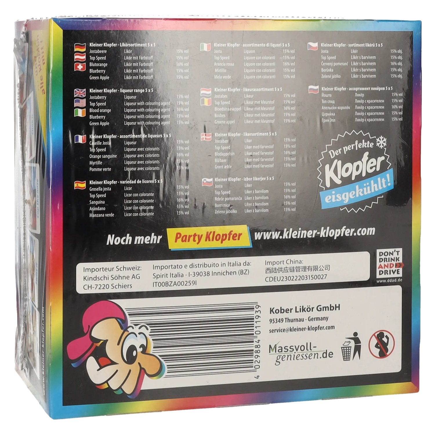 Kleiner Klopfer Crazy Mix 15,2% Vol. 25x0,02l